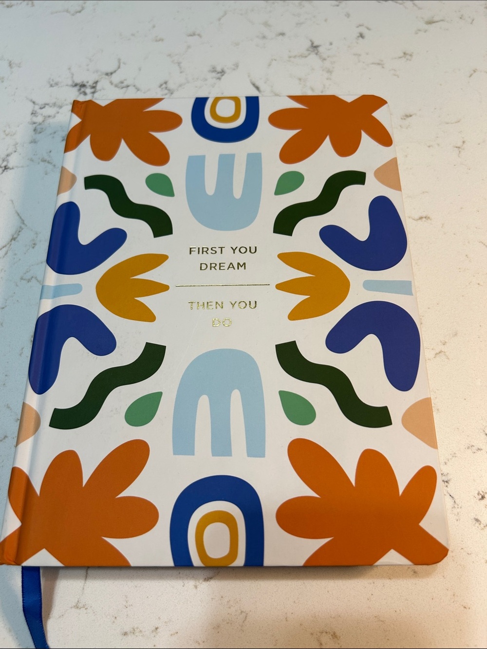 Dream Journal Notebook - Multicolor Floral Pattern